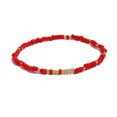 thumbnail image 2 of Bracelet de Cheville en Perles de Riz Couleur Unique - Décor de Chevilles Résistant à la Décoloration Simple et Chaînes Fait Main Exquis Polyvalent Chic Chevilles pour Filles Décor de Pieds 19, 2 of 7