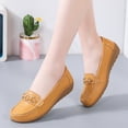 thumbnail image 2 of 2025 Chaussures Plates de Marche Confort pour Femmes pour le Travail pour Femmes Mocassin de Bureau à Enfiler Semelles Intérieures Plates pour Femmes Mocassin Chaussures Plates Confortables Chaussures de Conduite d'Extérieur, 2 of 8