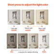 thumbnail image 3 of VEVOR Lighted Medicine Cabinet with Magnifying Mirror 24x32" Recessed Wall Mount, 3 of 9