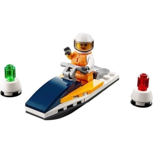 LEGO Ville: Jeu de polybags bateau de course 30363 - Ski à jet