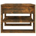 thumbnail image 2 of vidaXL Coffee Table Smoked Oak 55.5x55x45 cm Engineered Wood, 2 of 5