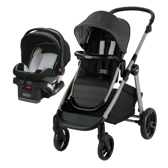 Graco Modes Système de Voyage Nest2Grow, Poussette et Siège d'Auto Combinés, Maison