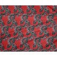 thumbnail image 4 of oneOone Polyester Lycra Fabric Spiral & Floral Block Decor Fabric Printed BTY 56 Inch Wide, 4 of 4