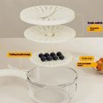 thumbnail image 3 of Berry Fresh Keeping Fruit Storage Containers for Storage Kitchen Organizers for Pantry Small Glass Containers Divided Glass Food Storage Containers Smoothie Storage Containers Leftover Storage, 3 of 3