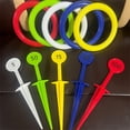thumbnail image 4 of Outdoor Ring Toss Game for Kids | Beach and Lawn Throwing Activity Set | Children's Yard Game for Backyard Play | Skill Development Toy for Group Games and Family Fun, 4 of 5