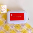 thumbnail image 2 of Portable Pill Organizer Box - 8 Compartment Travel Medicine Case with Sticker Labels, Plastic Weekly Pill Box for Pills, Vitamins & Small Items, 2 of 6