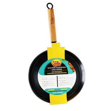 Plaque de cuisson Verka en fer anodisé dur, 26 cm