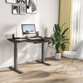 thumbnail image 2 of Motionwise M2 Series 48" x 24" Electric Sit-Stand Desk with Dual Motors and Pull-Out Drawer (Walnut), 2 of 5
