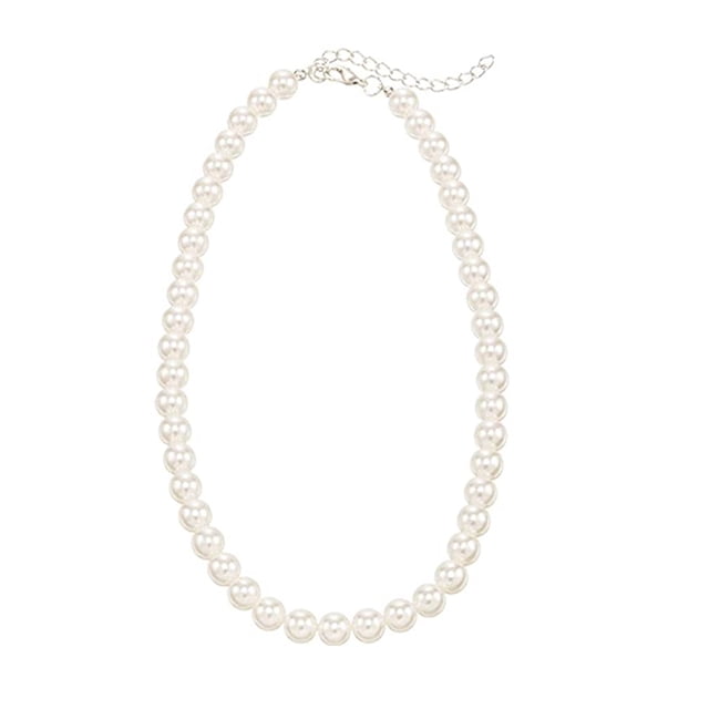ZLight Collier de Perles Simulation Accessoire de Mode Habillage Décoration Bijoux Accessoires Suspendus Décor Colliers de Mode Type 2 1Ensemble