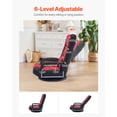 thumbnail image 2 of VEVOR 360° Swivel Floor Gaming Chair Folding Floor Chair with Armrest Adjustable, 2 of 9