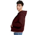 thumbnail image 3 of Hanes Mens ComfortBlend EcoSmart Full Zip Hoodie, 2XL, Mulled Berry, 3 of 5
