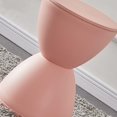 thumbnail image 4 of ORUYROP Footstool, Thickened Plastic Shoe Changing Stool, Round Footstool, Living Room Footstool, Low Coffee Table Footstool Living Room Bedroom Shoe Changing Stool Modern Home(Pink), 4 of 7