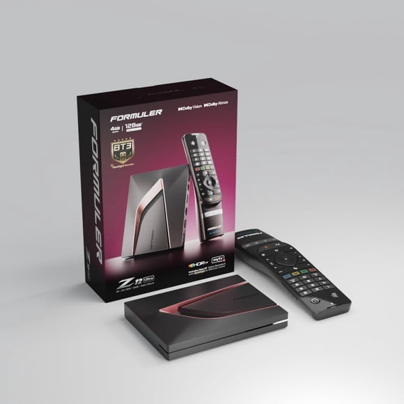 Z12 Ultra-4K Streaming Media Player, Android 12, Dolby Vision, Dolby Atmos, HDR10+, Gigabit LAN, WiFi 6E, 4GB RAM, 128GB ROM, Bluetooth Backlight Voice Remote