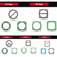 thumbnail image 4 of 3 in 1 Air Compressor Cylinder Head Base Valve Plate Gaskets Washers 51 65 80 90, 4 of 4