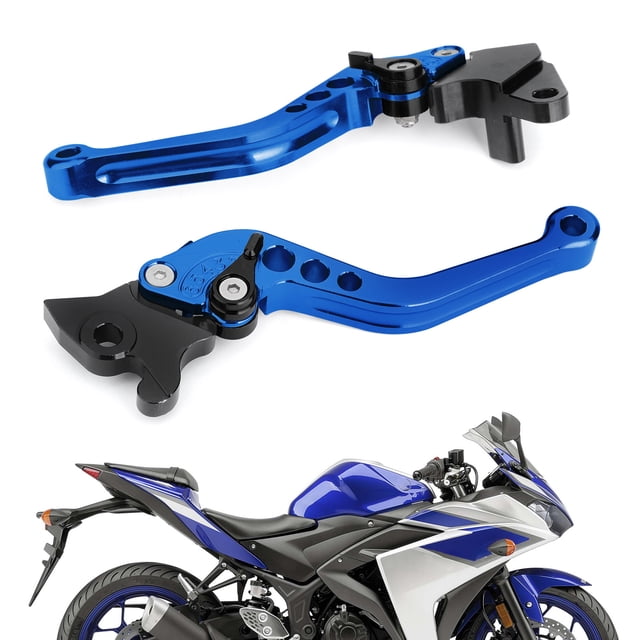 Brake Clutch Levers For YAMAHA YZF-R15 2008-2014 Blue