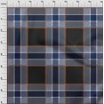 thumbnail image 3 of oneOone Silk Tabby Fabric Tartan Check Print Fabric BTY 42 Inch Wide, 3 of 4