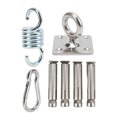 thumbnail image 2 of Herwey Hammock Hanging Kit,Hammock Hanging Kit Durable Wearable Stainless Steel Firm Connection Convenient Practical Hardware For Home, 2 of 8