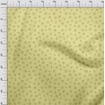 thumbnail image 4 of oneOone Rayon Yellow Fabric Retro Headphones Craft Projects Decor Fabric Printed By The Yard 56 Inch Wide, 4 of 5