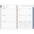 thumbnail image 3 of 2026 Mead® Butterfly Aqua Small Weekly Hard Cover Planner, 3 of 6
