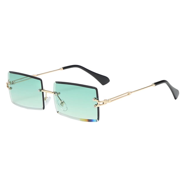 Milaget Fashion Small Square Frameless Green