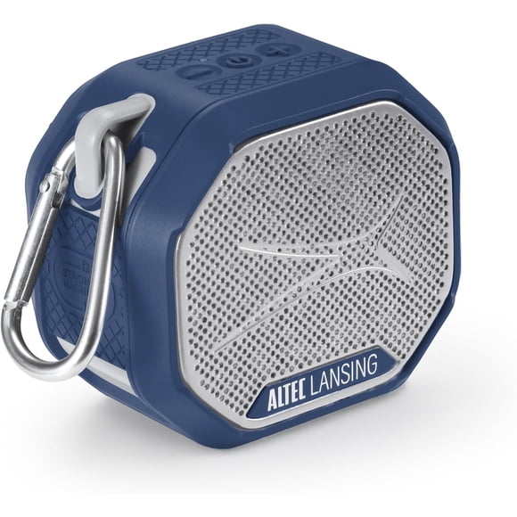 Altec Lansing Hydratant 2.0 Haut-Parleur Bluetooth Portable Tout-Aller - Violet/bleu / Haut-Parleur Sans Fil Robuste Étanche