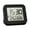 Noir2, variante sur Hygromètre Thermomètre Numérique avec Horloge, Moniteur d'Humidité et de Température, Compteur d'Environnement Intérieur pour la Maison Ou le Bureau, Fonctionnalités, Minuterie, Chronomètre, Alarmes Doubles