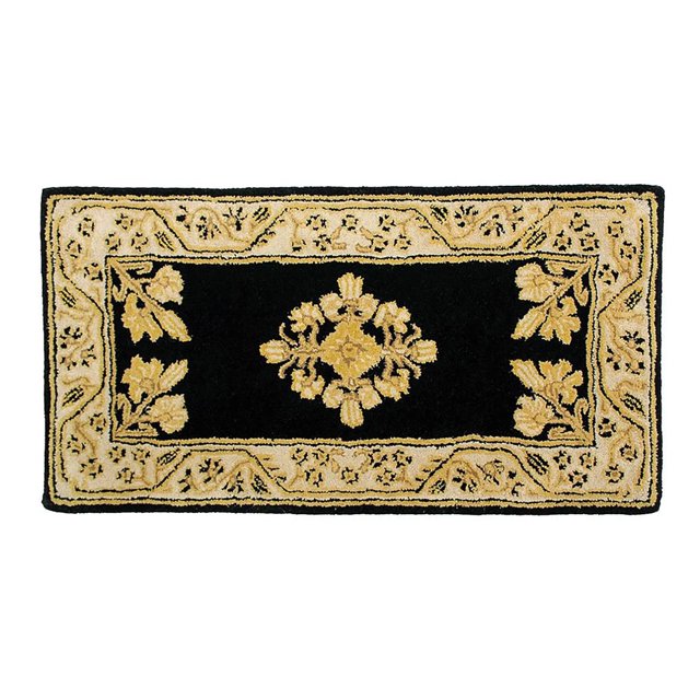 Minuteman International Rectangulaire Noir Jardin Cheminée Tapis