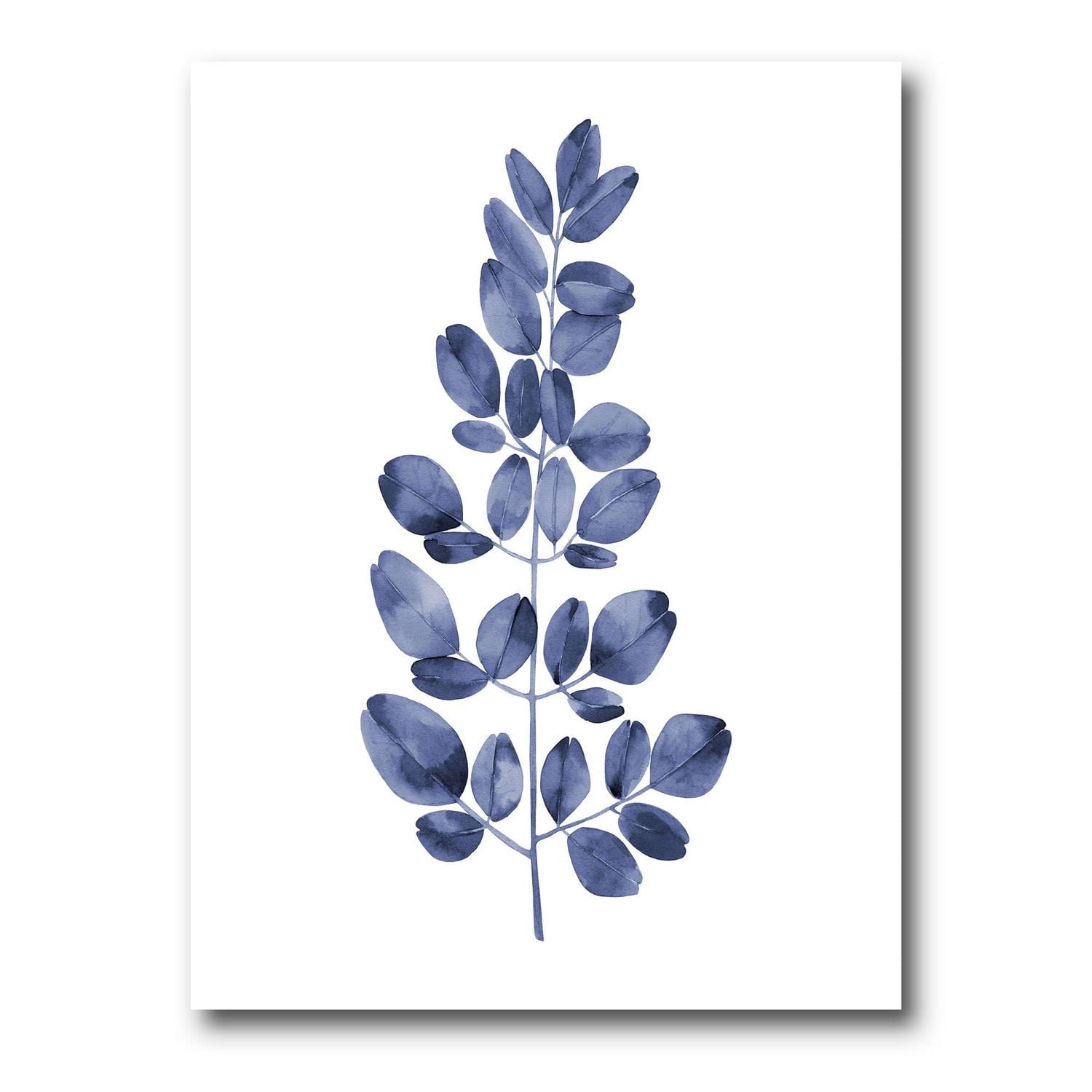 Designart Eucalyptus bleu marine II Art mural sur toile