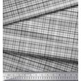 thumbnail image 2 of Soimoi Velvet Fabric Plaid Check Print Fabric by Yard 58 Inch Wide, 2 of 3
