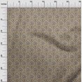 thumbnail image 2 of oneOone Polyester Lycra Fabric Leaves & Floral Block Print Sewing Fabric BTY 56 Inch Wide, 2 of 4