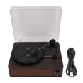 thumbnail image 2 of Vinyl Record Player BT Turntable, Dustproof Record Player Retro Belt Driven 3 Speed  For IOS For  For Tablets, 2 of 8