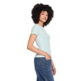 thumbnail image 4 of George Women's Rib Crew-Neck T-Shirt, 4 of 6