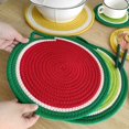 thumbnail image 2 of Tapis de Fondue Chinoise Réutilisable Résistant à l'Usure Fournitures de Cuisine Résistant à la Chaleur Coussinets d'Isolation pour Table à Manger, 2 of 10