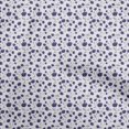 thumbnail image 1 of oneOone Velvet Blue Fabric Florals Sewing Craft Projects Fabric Prints By Yard 58 Inch Wide, 1 of 4
