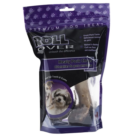 Rollover Premium Pet Food Ltd Rollover Premium Meaty Pork Chops Dog Treat