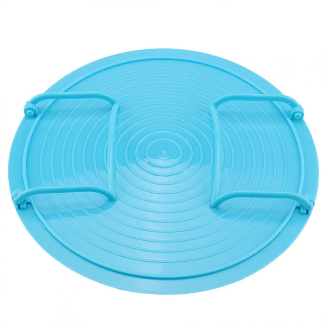 Support de Cuisson à Étages pour Micro-Ondes en Plastique, Trépied Pliable, Plateau de Cuisson Multifonction