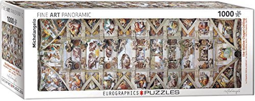 Eurographics The Sistine Chapel Ceiling By Michelangelo Puzzle (1000 Piece)
