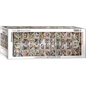 Eurographics Le plafond de la chapelle Sixtine Par Michelangelo Puzzle (1000 Pièce)