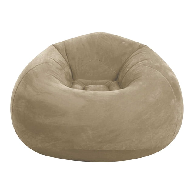 Inflatable Football Sofa with Stool - Comfortable Lounge Chair for Living Room, Game Room, or Outdoor Relaxation