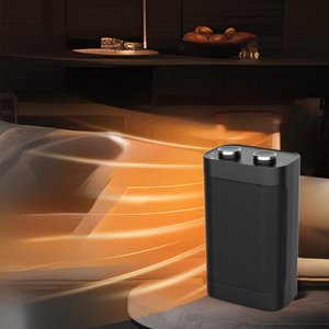 TopLLC Accueil Appareils oscillants Space Chauffe-chauffe Compact Space Chauffe-chauffe Compact avec deux ventilateurs de réglage thermique