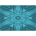 thumbnail image 1 of Ahgly Company Machine Washable Indoor Rectangle Transitional Dark Cyan Green Area Rugs, 2' x 4', 1 of 7