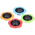 thumbnail image 3 of Attrape-Cheveux, 4 Pcs Drain d'Évier Antidérapant pour Salle de Bain pour Buanderie pour Cuisine, 3 of 8