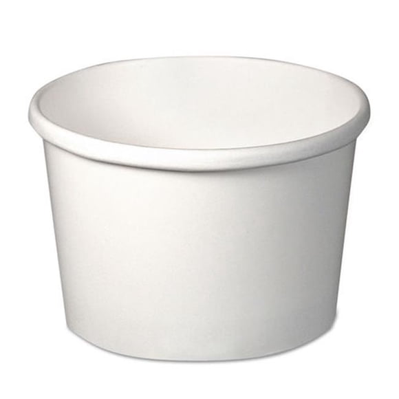 Solo Cup HS4085WH Contenants en Papier Poly Double Flexstyle de 8 oz, Blancs - 25 par Paquet