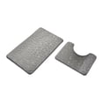 thumbnail image 2 of Bathroom Mat Set, Absorbent Bath Rug, Non Slip Bath Mat Toilet Mat Shower Mat Bathroom Floor Mat, 2 of 2