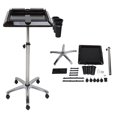 thumbnail image 4 of Rolling Tray Cart, Smoothing Sturdy Low Noise Salon Trolley Tray Cart  For Home Use, 4 of 8