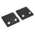 thumbnail image 3 of Couvercles de Retenues de Réglage, 2 Pcs Ajusteurs de Ceinture de Sécurité Durables pour Bureau Maison Noir, Café, 3 of 8