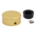 thumbnail image 2 of lionlar Guitar Pedal Footswitch Topper Practical Compact Sturdy Guitar Effects Parts golden cover, 2 of 9