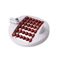 thumbnail image 2 of Bunblic Foot Roller Plantar Massager Manual Multi Rows for Elderly Sports Housewives gray, 2 of 8