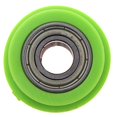 thumbnail image 2 of jinwen Tenseur Roue Moto Chaîne Poulie Rouleau de Terre Curseur (Bleu) Vert, 2 of 5