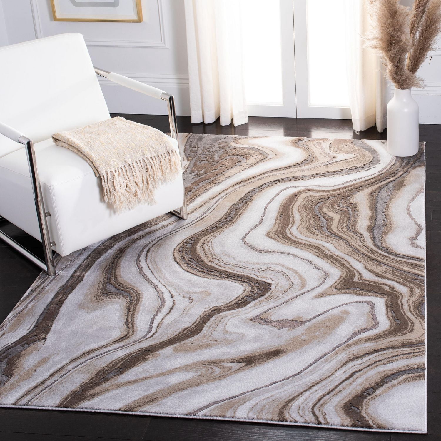 SAFAVIEH Craft Angjelko Abstract Area Rug